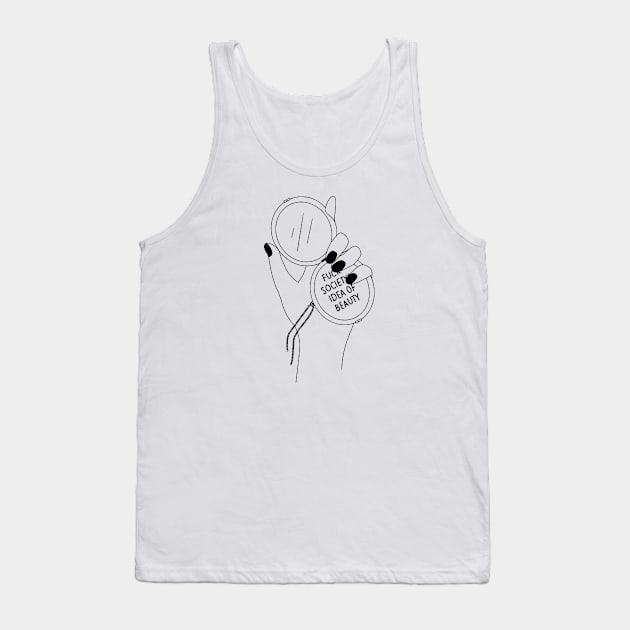 Fck society Tank Top by obvliz